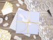 Picture of SATIN RIBBON LIGHT GOLD 6MM PER METRE